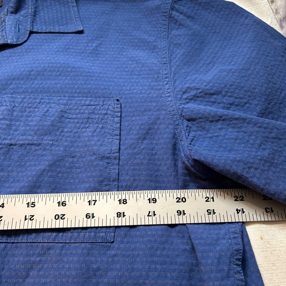 Mountain Khakis Classic Fit Shirt Mens XL Blue Short Sleeve Outdoor Hiking - Picture 5 of 6